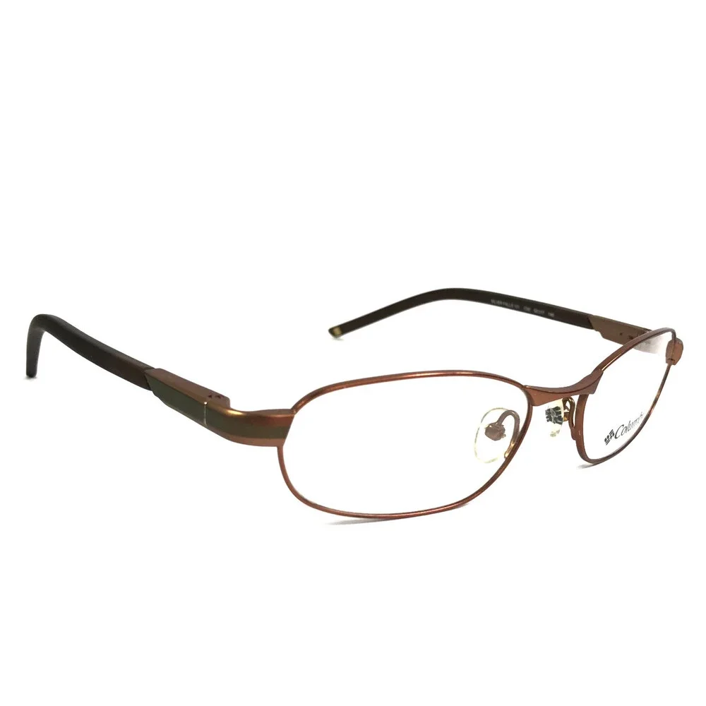 Columbia Eyeglasses Frames SILVER FALLS 101 C02 Shiny Brown Mossy Bank 52-17-140